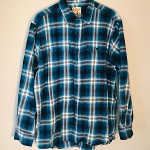 Blue men’s shirt long sleeve